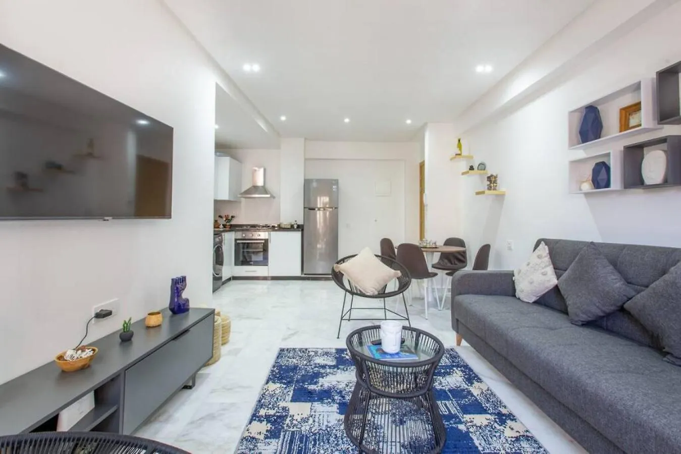 마라케시 Cosy Appt Au Coeur De Gueliz 빌라